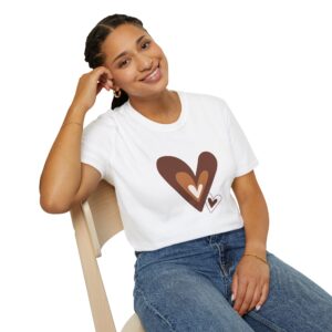 Heartfelt Female T-Shirt, Women's Casual wear T-shirt, Soft Cotton T-shirt, Comfortable T-shirt, Havaiian