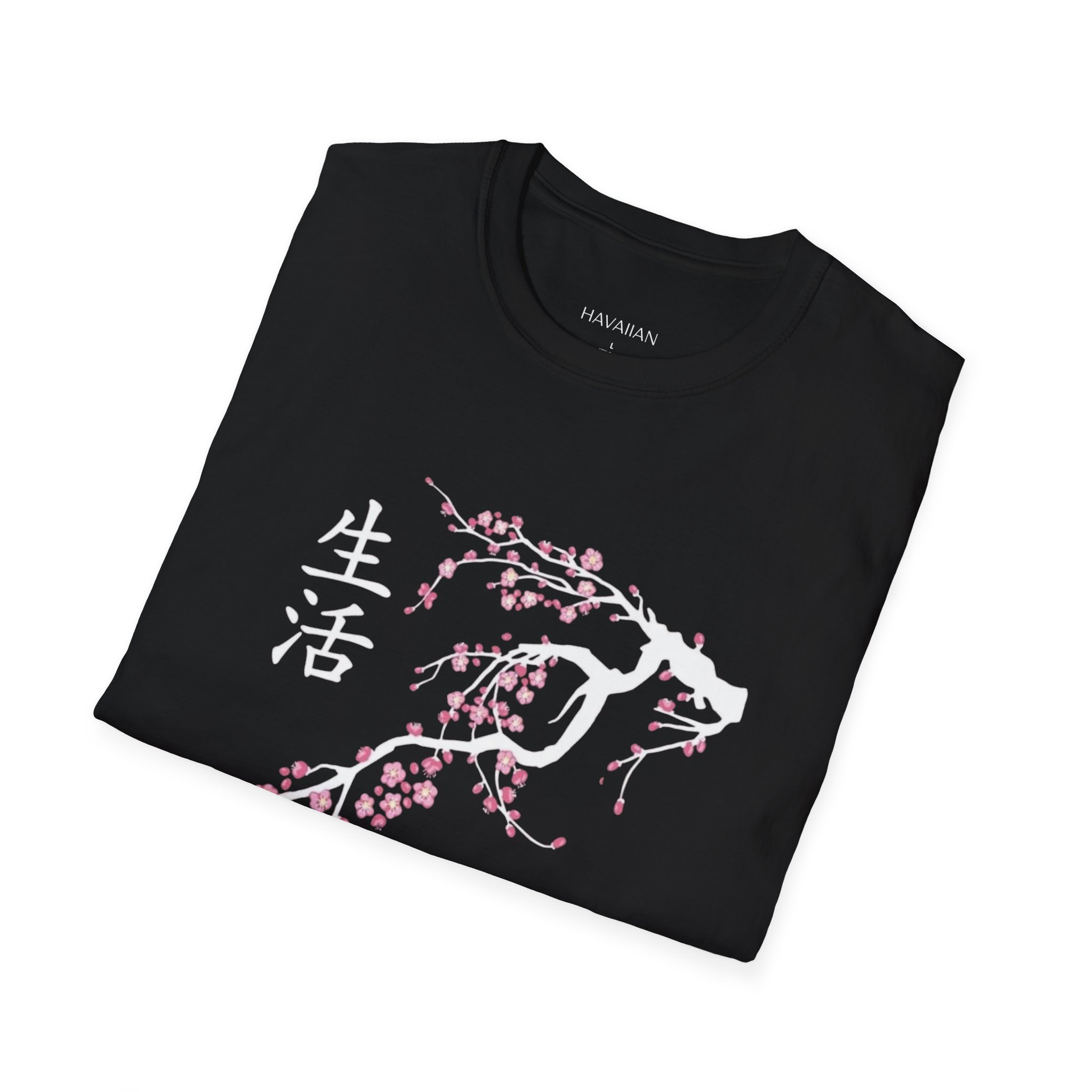 Cherry Blossom T-shirts for Men and Women, Soft Comfortable Unisex T-shirts, Cotton T-shirts for Men and Women, Havaiian - Image 4