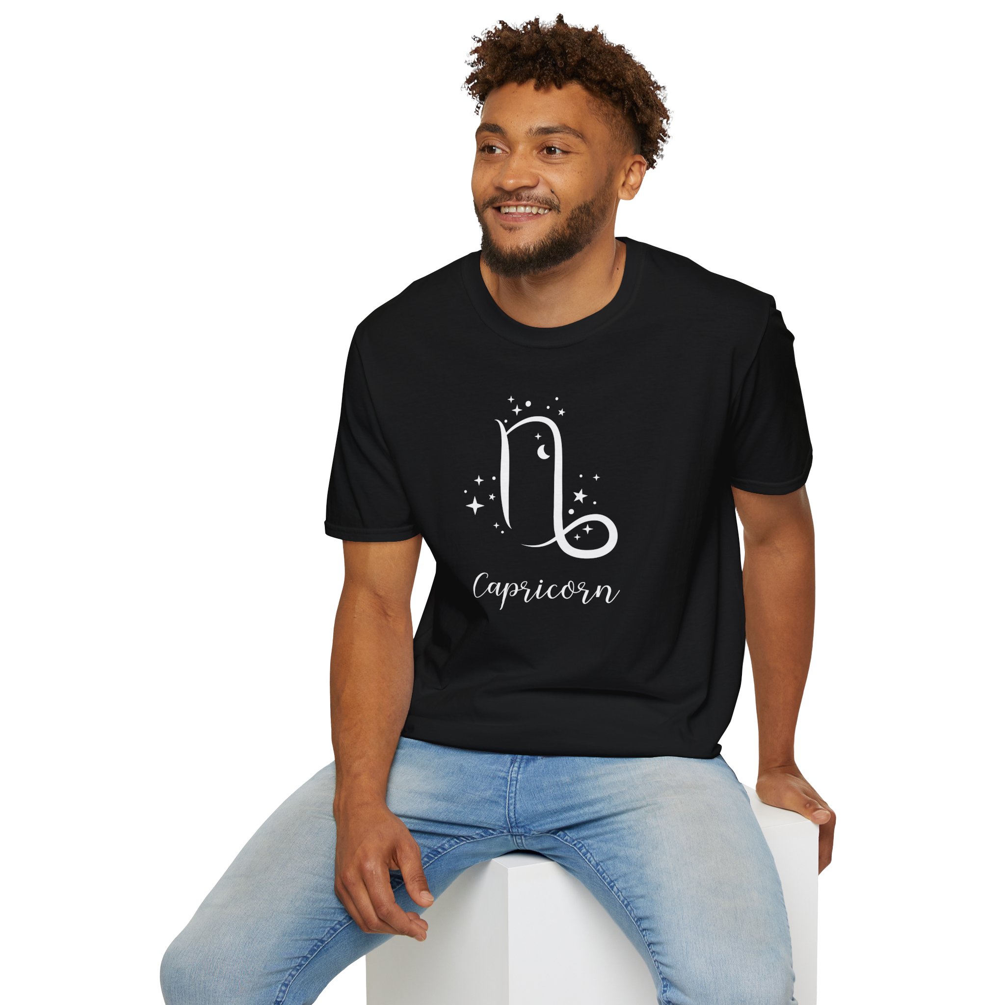 Capricorn Zodiac T-Shirt Minimal Astrology Shirt for Capricorn Sign Capricorn Birthday Gift for Men & Women Horoscope Tee Havaiian - Image 8