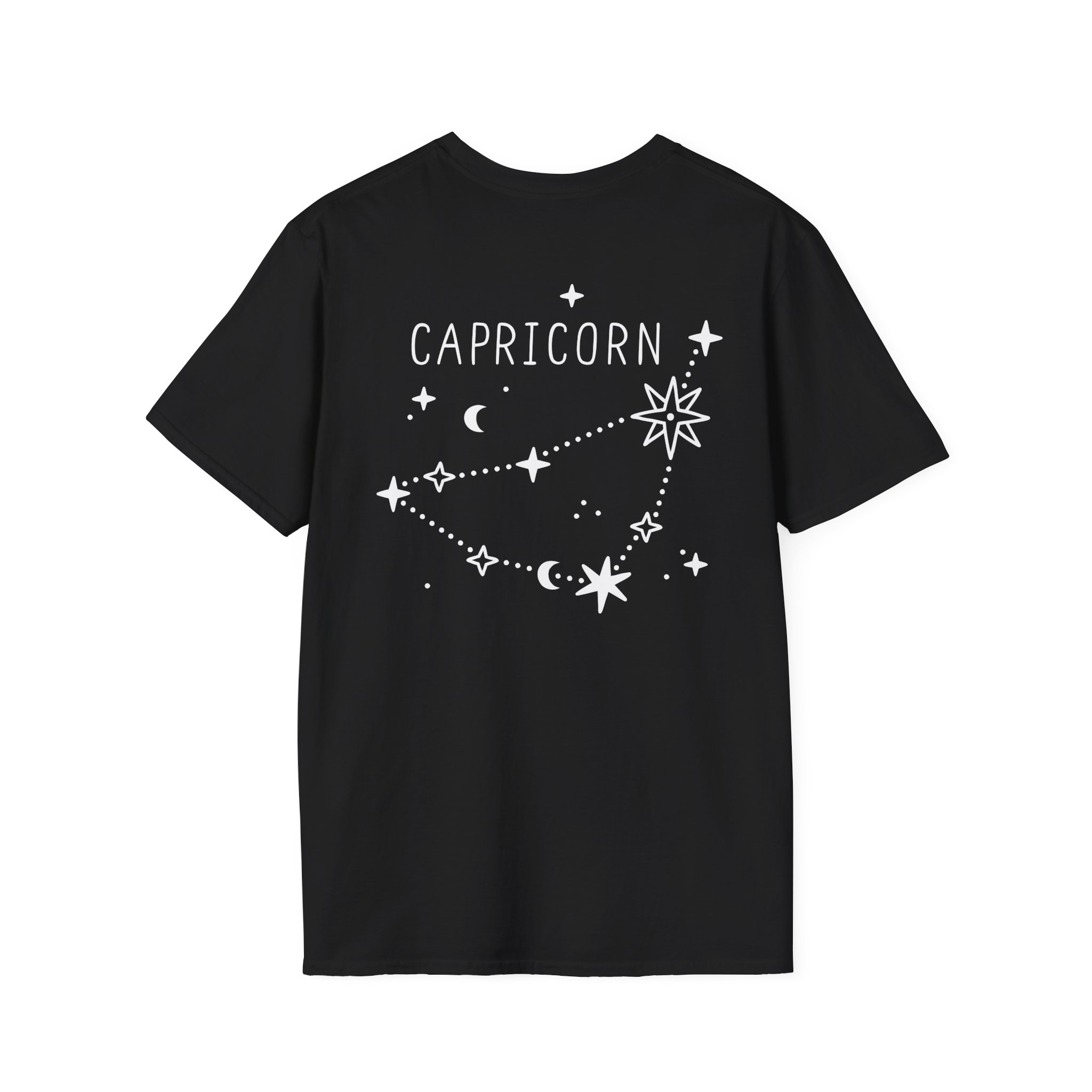 Capricorn Zodiac T-Shirt Minimal Astrology Shirt for Capricorn Sign Capricorn Birthday Gift for Men & Women Horoscope Tee Havaiian - Image 2