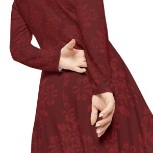 Women's Long Sleeves Dance Dress Perfect for Gathering Partywear Various Occasions Havaiian