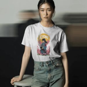 Kiyomi Anime Unisex T-Shirt, Men and Women Tee, Japanese Cartoon Shirt, Soft Style Tee, Graphic Tee for Him and Her