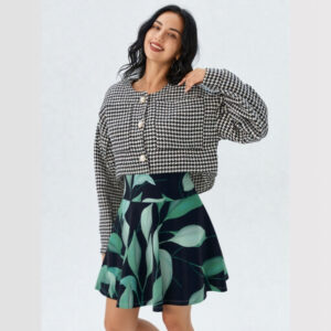 Women's Skirt Women's Mini Skirt Casual A-Line Stretchy Skirt For Summer Casual Wear Skirt Havaiian