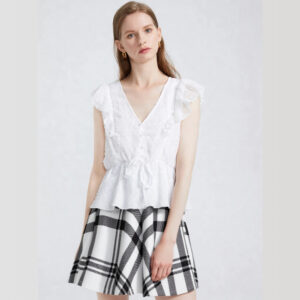 Patterned Women's Skirt Women's Mini Skirt Casual A-Line Stretchy Skirt For Summer Casual Wear Skirt Havaiian