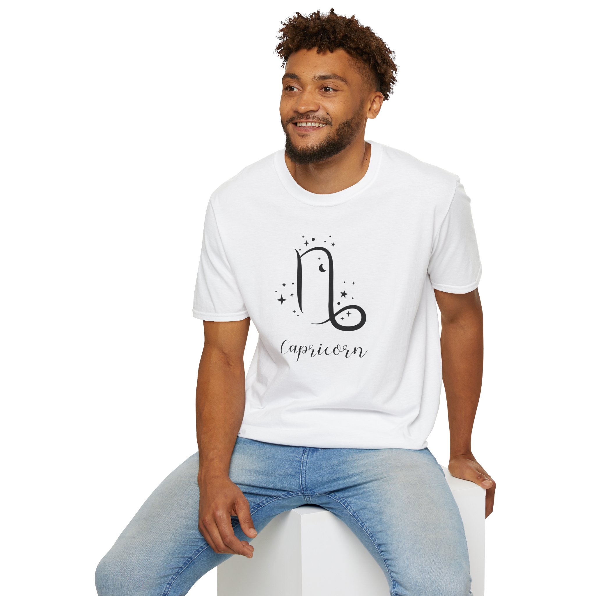 Capricorn Zodiac T-Shirt Minimal Astrology Shirt for Capricorn Sign Capricorn Birthday Gift for Men & Women Horoscope Tee Havaiian - Image 16
