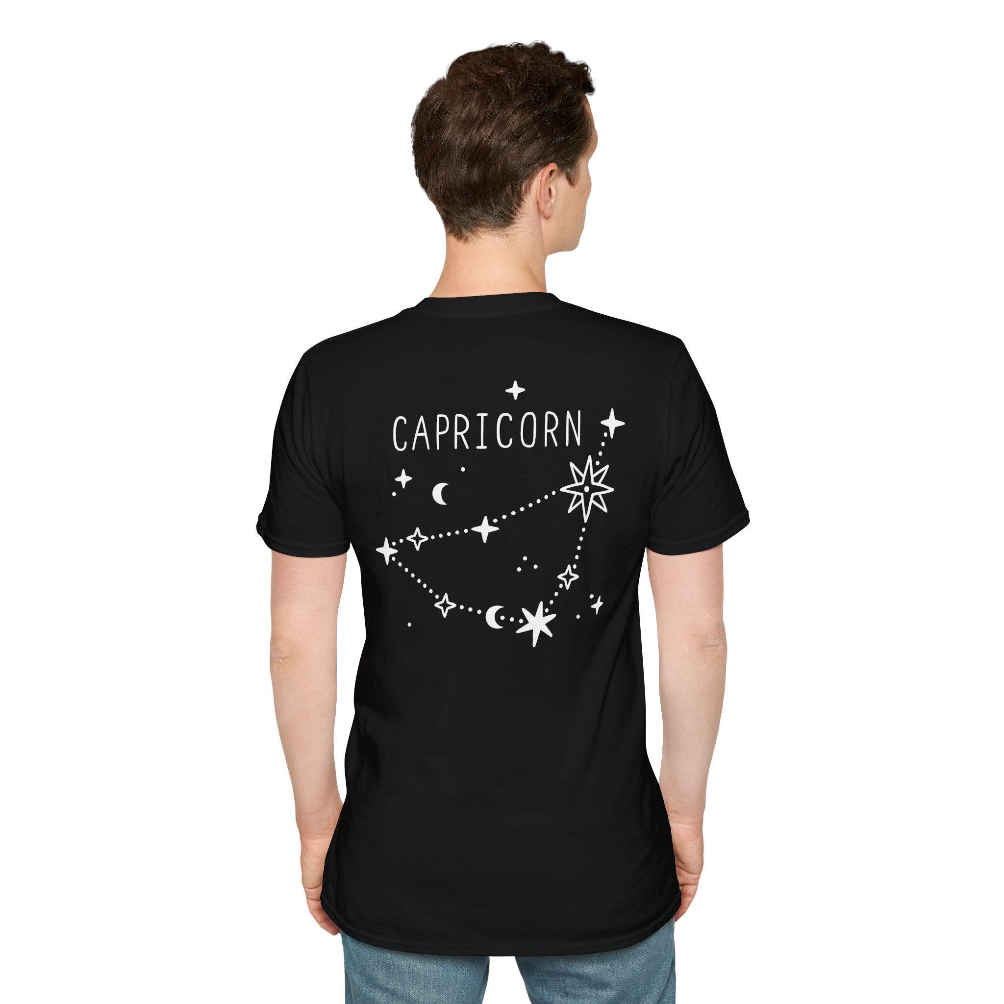 Capricorn Zodiac T-Shirt Minimal Astrology Shirt for Capricorn Sign Capricorn Birthday Gift for Men & Women Horoscope Tee Havaiian - Image 6