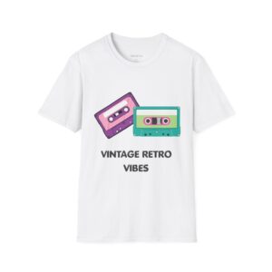 Retro Vibes T-Shirt for Men and Women, Soft, Comfortable T-shirt, Cotton T-shirt, Men Women's T-shirt, Havaiian