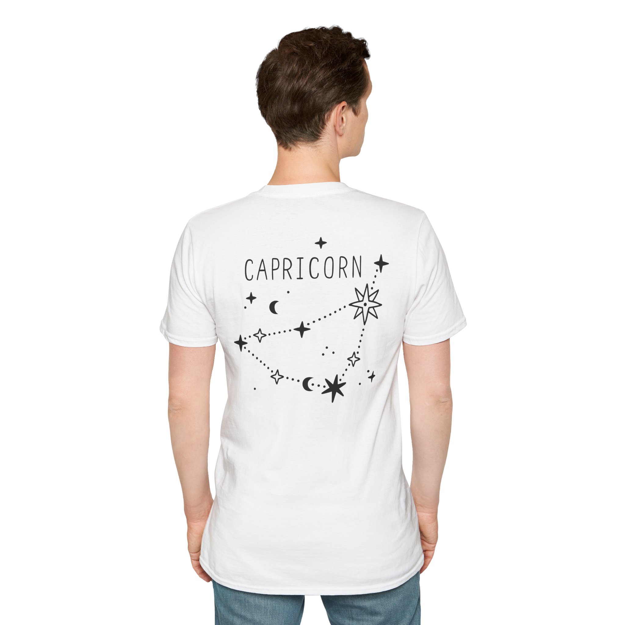 Capricorn Zodiac T-Shirt Minimal Astrology Shirt for Capricorn Sign Capricorn Birthday Gift for Men & Women Horoscope Tee Havaiian - Image 14