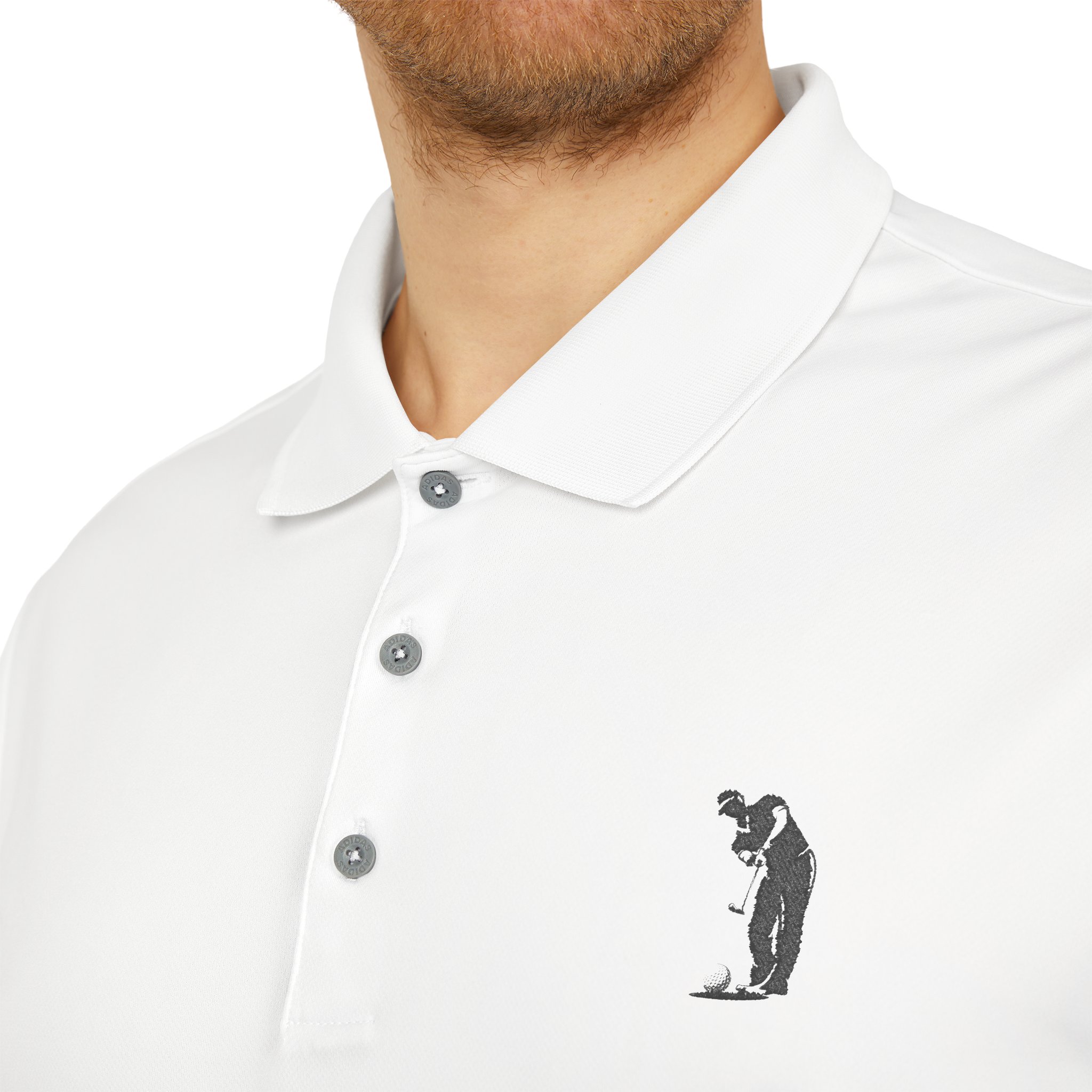 Luxury Adidas Performance Polo Shirt For Golf – Designer Style for the High-Class Golfer - Image 4